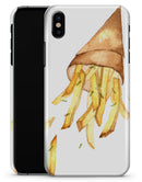 Free Falling French Fries - iPhone X Clipit Case