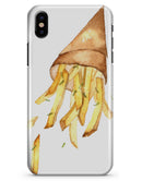 Free Falling French Fries - iPhone X Clipit Case