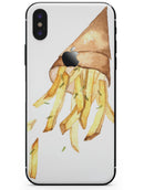 Free Falling French Fries - iPhone X Skin-Kit