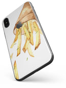 Free Falling French Fries - iPhone X Skin-Kit