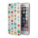 Fun Polka Pattern iPhone 6/6s or 6/6s Plus 2-Piece Hybrid INK-Fuzed Case