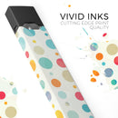 Fun Polka Pattern - Premium Decal Protective Skin-Wrap Sticker compatible with the Juul Labs vaping device