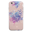 Fun Sacred Elephants iPhone 6/6s or 6/6s Plus 2-Piece Hybrid INK-Fuzed Case