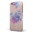 Fun Sacred Elephants iPhone 6/6s or 6/6s Plus 2-Piece Hybrid INK-Fuzed Case