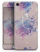 Fun Sacred Elephants - Skin-kit for the iPhone 8 or 8 Plus