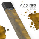 Furry Golden Explosion - Premium Decal Protective Skin-Wrap Sticker compatible with the Juul Labs vaping device