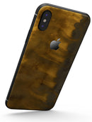 Furry Golden Explosion - iPhone X Skin-Kit