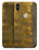 Furry Golden Explosion - iPhone X Skin-Kit