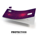 Fuscia Geometric Triangles - Premium Protective Decal Skin-Kit for the Apple Credit Card