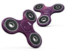 Fuscia Geometric Triangles Full-Body Fidget Spinner Skin-Kit