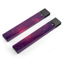 Fuscia Geometric Triangles - Premium Decal Protective Skin-Wrap Sticker compatible with the Juul Labs vaping device