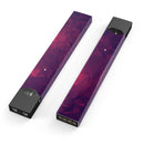 Fuscia Geometric Triangles - Premium Decal Protective Skin-Wrap Sticker compatible with the Juul Labs vaping device