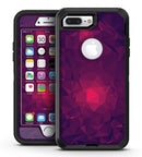 Fuscia Geometric Triangles - iPhone 7 Plus/8 Plus OtterBox Case & Skin Kits