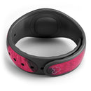 Fuzzy Real Pink Leopard Print - Decal Skin Wrap Kit for the Disney Magic Band
