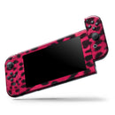 Fuzzy Real Pink Leopard Print // Skin Decal Wrap Kit for Nintendo Switch Console & Dock, Joy-Cons, Pro Controller, Lite, 3DS XL, 2DS XL, DSi, or Wii - Vinyl Skin Wrap for Nintendo Switch 2, OLED, Lite, Pro Controller, Wii & Classic Handhelds