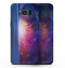 Galaxy Explosion over Calm Sea Shore - Samsung Galaxy S8 Full-Body Skin Kit