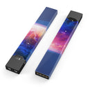 Galaxy Explosion over Calm Sea Shore - Premium Decal Protective Skin-Wrap Sticker compatible with the Juul Labs vaping device