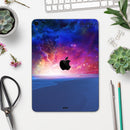 Galaxy Explosion over Calm Sea Shore - Full Body Skin Decal for the Apple iPad Pro 12.9", 11", 10.5", 9.7", Air or Mini (All Models Available)