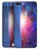 Galaxy Explosion over Calm Sea Shore - Skin-kit for the iPhone 8 or 8 Plus
