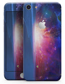 Galaxy Explosion over Calm Sea Shore - Skin-kit for the iPhone 8 or 8 Plus