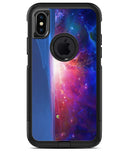 Galaxy Explosion over Calm Sea Shore - iPhone X OtterBox Case & Skin Kits