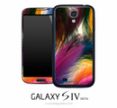 Vibrant Feather Skin for the Galaxy S4