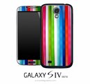 Vertical Colorful Stipe Skin for the Galaxy S4