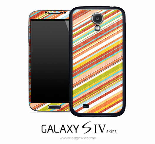 Angled Stipe Skin for the Galaxy S4