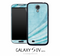 Wavy Blue Skin for the Galaxy S4