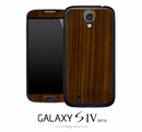 Walnut Wood Skin for the Galaxy S4