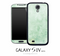 Faded Green Floral Skin for the Galaxy S4