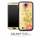 Sunny Pink Flower Skin for the Galaxy S4