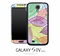 Seamless Colorful Leaves Skin for the Galaxy S4