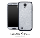 Silver Glitter Skin for the Galaxy S4