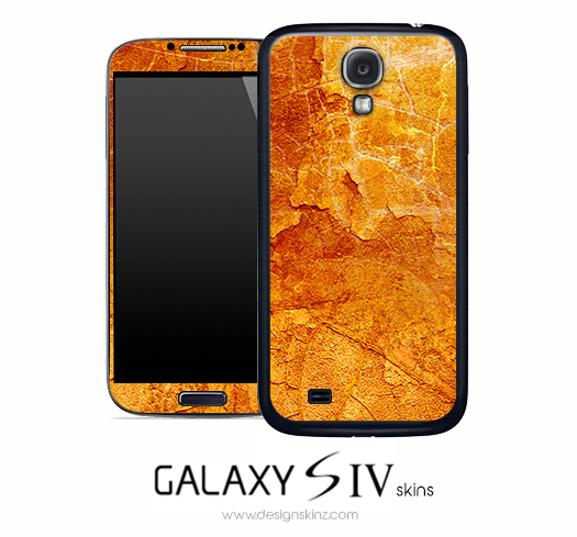 Orange Land Skin for the Galaxy S4