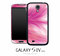 Pink Swirl Skin for the Galaxy S4