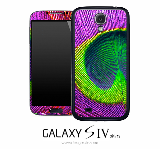 Neon Peacock Skin for the Galaxy S4