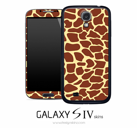 Digital Giraffe Skin for the Galaxy S4