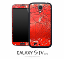 Shattered Red Skin for the Galaxy S4