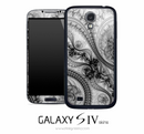 Black & White Digital Fume Skin for the Galaxy S4