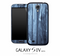 Blue Stain Wood Skin for the Galaxy S4