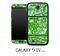 Green Chipping Paint Skin for the Galaxy S4