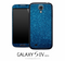 Blue Glitter Skin for the Galaxy S4