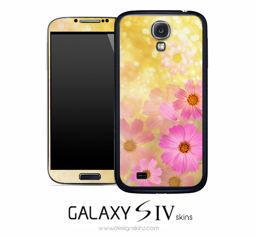 Starry Flower Skin for the Galaxy S4