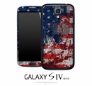 Abstract USA Flag Skin for the Galaxy S4