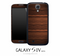 Horizontal Abstract Wood Skin for the Galaxy S4