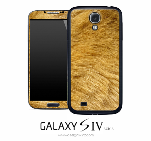 Furry Lion Skin for the Galaxy S4