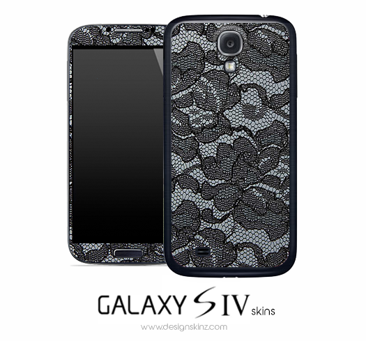 Dark Lace Skin for the Galaxy S4