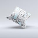 Genetics Ink-Fuzed Decorative Throw Pillow