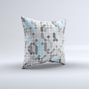 Genetics Ink-Fuzed Decorative Throw Pillow